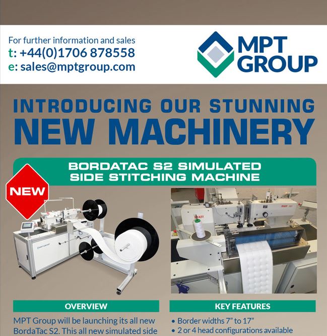 Used Matress Machinery Newsletter, May 6th 2016